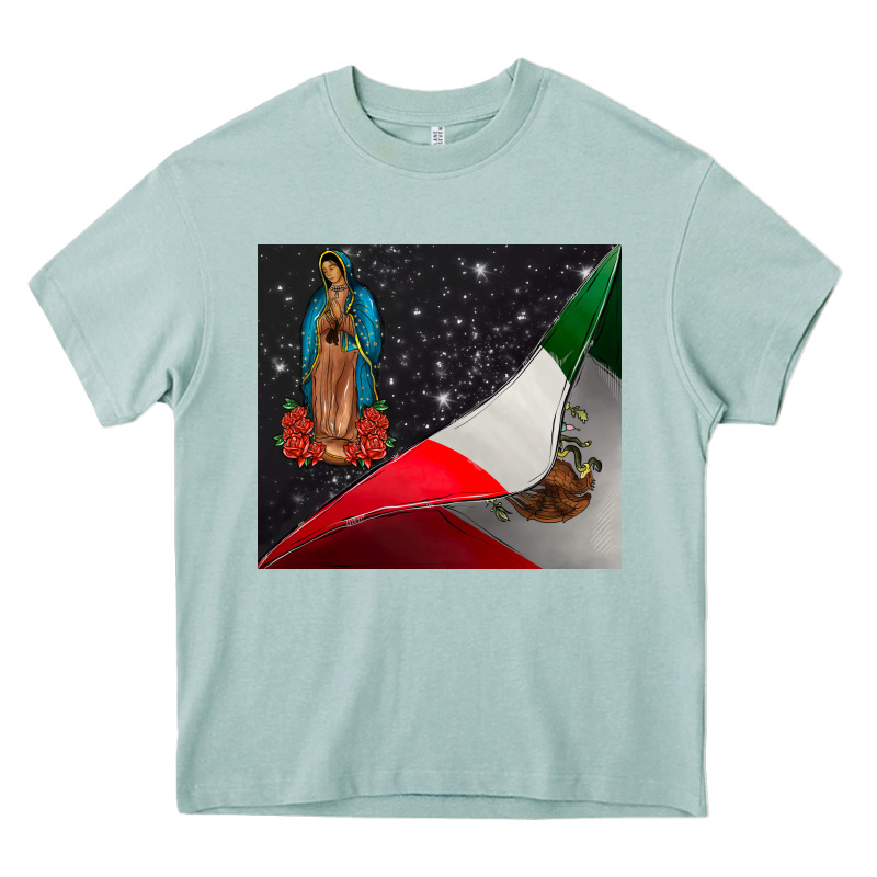 Our Lady Graduap Heavy Core Tee by CowhideDigitalArt | Teevron