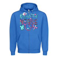 True Royal registered nurse rn Zipper Hoodie - BarkalooDesign