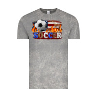 Cloud Rock western american flag soccer Vintage Tee - HRA Design Shop