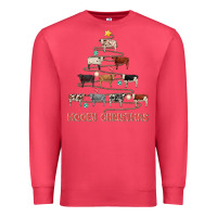 Cardinal mooey christmas Premium Sweatshirt - MaliasSmallBusiness