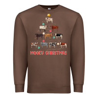 Chestnut mooey christmas Premium Sweatshirt - MaliasSmallBusiness