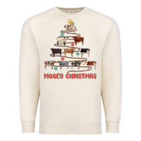 Sandshell mooey christmas Premium Sweatshirt - MaliasSmallBusiness