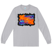 Moon Dust halloween bat background Long Sleeve Tee - BundleAndBundleShop