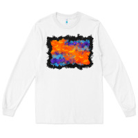 Halloween Bat Background Long Sleeve Tee | Teevron
