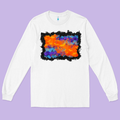 Halloween Bat Background Long Sleeve Tee Designed By Bundleandbundleshop