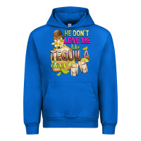Cobalt He Don't Love Me Like Tequila Does Urban Hoodie - texasbilliewilder