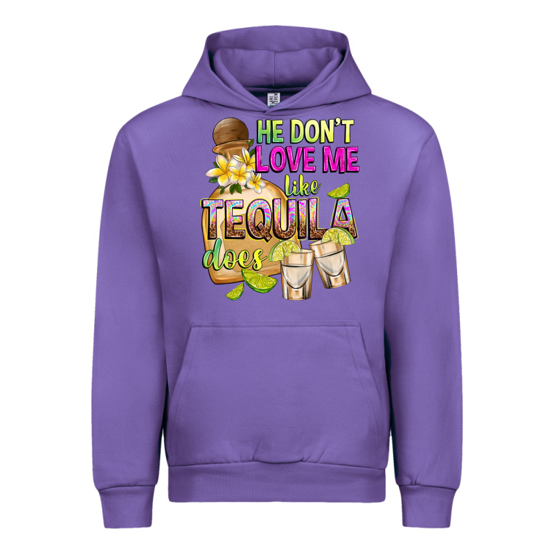 He Don't Love Me Like Tequila Does Urban Hoodie by texasbilliewilder | Teevron