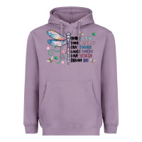 Lavender dragonfly smile tink give laugh love dream Heavyweight Hoodie - MaliasSmallBusiness