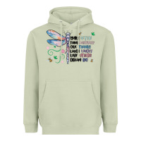 Matcha dragonfly smile tink give laugh love dream Heavyweight Hoodie - MaliasSmallBusiness