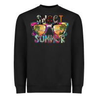 Black sweet summer Heavyweight Sweatshirt - SublimationCraftShop