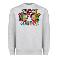 Heather Grey sweet summer Heavyweight Sweatshirt - SublimationCraftShop