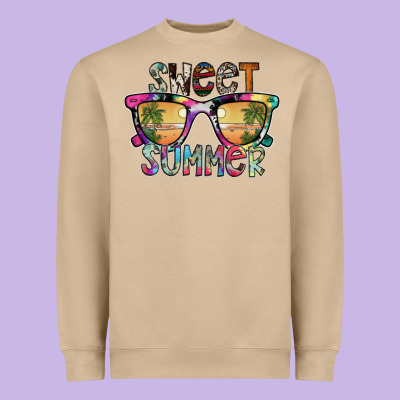 Sweet Summer Heavyweight Sweatshirt Designed By Sublimationcraftshop