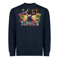 Navy sweet summer Heavyweight Sweatshirt - SublimationCraftShop