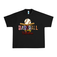 Black baseball is my valentine Urban Heavy Tee - RacoonDesign