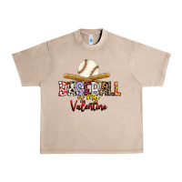 Baseball Is My Valentine Urban Heavy Tee | Teevron