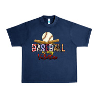 Navy baseball is my valentine Urban Heavy Tee - RacoonDesign