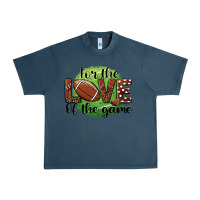 Midnight Navy for the love of the game football Urban Heavy Tee - BarkalooDesign
