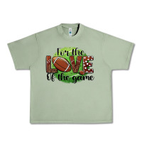 Oil Green for the love of the game football Urban Heavy Tee - BarkalooDesign