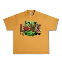 For The Love Of The Game Football Urban Heavy Tee | Teevron