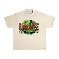 Sandshell for the love of the game football Urban Heavy Tee - BarkalooDesign