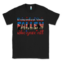 Black remember our fallen who gave all Classic Tee - JahusDesignShop