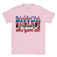 Bubblegum Pink remember our fallen who gave all Classic Tee - JahusDesignShop