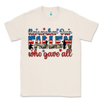 Natural remember our fallen who gave all Classic Tee - JahusDesignShop