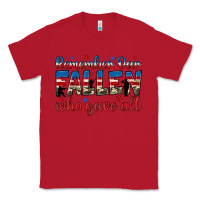 Red remember our fallen who gave all Classic Tee - JahusDesignShop