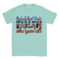 Seafoam remember our fallen who gave all Classic Tee - JahusDesignShop
