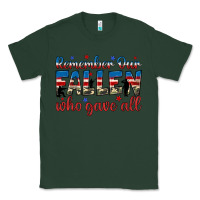 Sports Green remember our fallen who gave all Classic Tee - JahusDesignShop