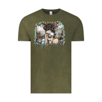 Vintage Olive stay focused Vintage Tee - SublimationCraftShop