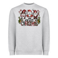 Heather Grey merry christmas Heavyweight Sweatshirt - CowhideDigitalArt
