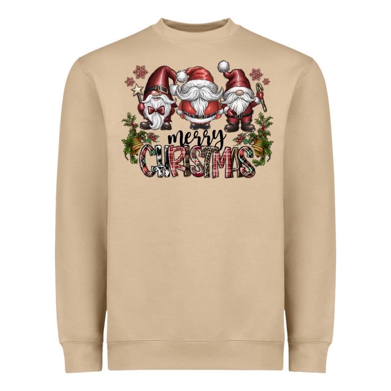 Merry Christmas Heavyweight Sweatshirt by CowhideDigitalArt | Teevron