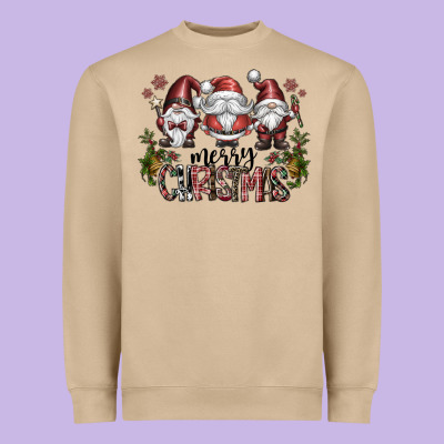 Merry Christmas Heavyweight Sweatshirt Designed By Cowhidedigitalart