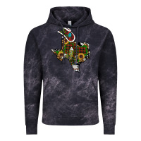 Cloud Black christmas texas Vintage Hoodie - RanaPortraitStore