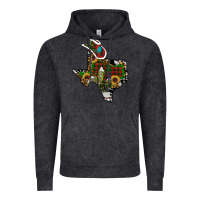 Vintage Black christmas texas Vintage Hoodie - RanaPortraitStore