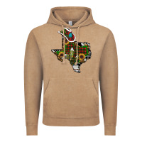Vintage Coffee christmas texas Vintage Hoodie - RanaPortraitStore