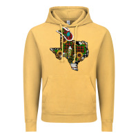 Vintage Mustard christmas texas Vintage Hoodie - RanaPortraitStore