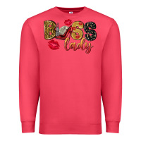 Cardinal boss lady with money Premium Sweatshirt - NancyCooperArtShop