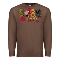 Chestnut boss lady with money Premium Sweatshirt - NancyCooperArtShop
