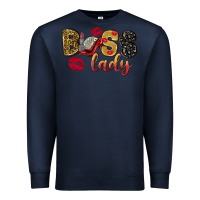 Navy boss lady with money Premium Sweatshirt - NancyCooperArtShop