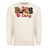 Sandshell boss lady with money Premium Sweatshirt - NancyCooperArtShop