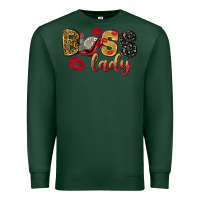 Sports Green boss lady with money Premium Sweatshirt - NancyCooperArtShop
