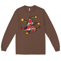 Chestnut Christmas trees lights Long Sleeve Tee - JahusDesignShop