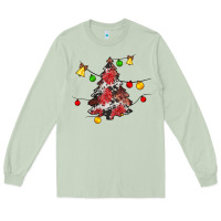 Christmas Trees Lights Long Sleeve Tee | Teevron