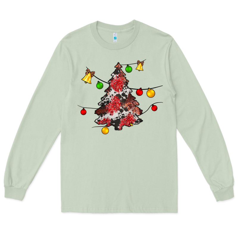 Christmas Trees Lights Long Sleeve Tee by JahusDesignShop | Teevron