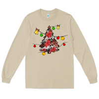 Mushroom Christmas trees lights Long Sleeve Tee - JahusDesignShop