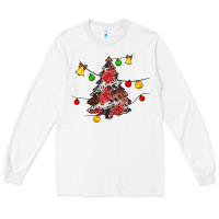 White Christmas trees lights Long Sleeve Tee - JahusDesignShop