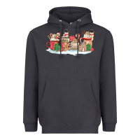 Smoke christmas cookie coffe cups Heavyweight Hoodie - MaliasSmallBusiness
