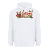 White christmas cookie coffe cups Heavyweight Hoodie - MaliasSmallBusiness